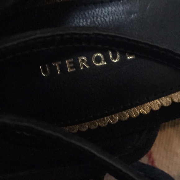 Snake 🐍 leather and suede leather shoes uterqe shoes 👠 - Picture 6 of 8